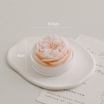 부케캔들 향초 오스틴 로즈 아로마 테라피 캔들 발렌타인데이를 위한 로맨틱 핸드메이드 선물 로즈 캔들, 06 orange