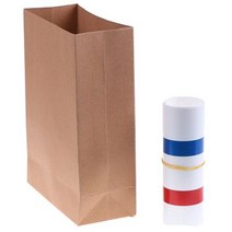 큰 빨대 (길이 1.25m) 표시된 가방 빈 가방에서 마술 무대 마술 트릭 작동하기 쉬운 마술 소품, 1 Set