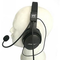 ufq av mike-2 항공 헤드셋 마이크 정장 bose qc25 qc35 sony mdr 1000x 무료 헤드셋 가방 포함 mp3 입력 u 플라이 마이크와 비교. 이런 대한