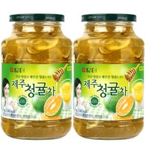 담터 제주 청귤차 1kgX2개