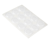 식탁 유리밀림방지 도트 유리판패드 받침 18MM12개, 18mm (12개)
