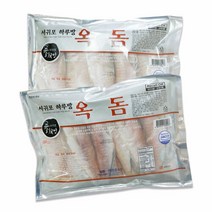 이제주몰 홀피쉬 제주 옥돔500g(4-6미) x 2팩, 단품없음