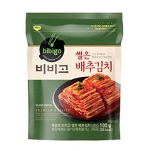 CJ더마켓 집반찬 집밥 가정식 자취템 탑티어 비비고 썰은배추김치 배추 총각 열무 국산 업소용 김치 100G, 17개