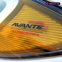 [JR SHOP] 아반떼AD 헤드라이트 리플렉터 필름 악세사리 차량 용품