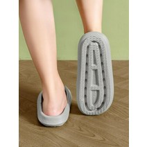 무지외반증 슬리퍼 근막염 신발 평발 지압 무중력 여성, 270 275, 핑크-[두꺼운 4.0 ]
