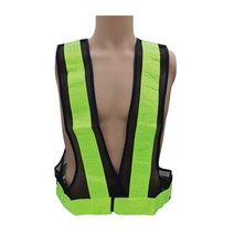 허리조절 차량통제 관리자 신호수 안전 조끼 형광 야간작업