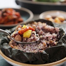 바른팜스 함양 연잎밥 230gx5+150gx5개 낱개포장 영양잡곡밥, (230g+150g), 5개