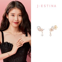 [제이에스티나][아이유 착장] J.RIBBON 14K 귀걸이 (JJI1EQ0BF421C4000)