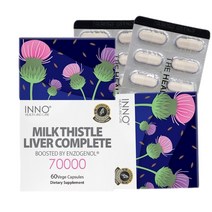 뉴질랜드 실리마린 밀크씨슬 70000mg 밀크시슬 60캡슐 리버 컴플리트 실리빈
