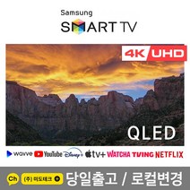 삼성 55인치 QLED 4K 스마트 UHD TV 55Q90 초고화질, 4. 지방권역 벽걸이 +상하브라켓
