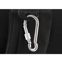 D형 카라비너 잠금형 카리비너 캠핑 미니 잠금 고리 카라비나