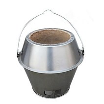 베이징덕 그릴 오리 닭 구이 가정용 진흙 화로 냄비, 일반로[2] 2팩
