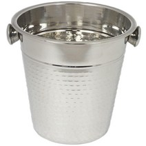 Chef Craft 해머드 칵테일 쉐이커 표준 스테인리스 스틸 5536097485, Champagne Bucket