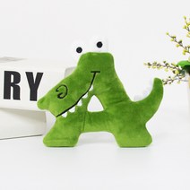알파벳 학습 파닉스 영어 스펠링 공부 동물 인형 봉제 ABC 세트, A. A_10-12cm
