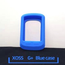 자전거케이던스 자전거 네비게이션 GPS속도계 xoss g 보호 케이스 실리콘 커버 호환 xos g g plus 컴퓨터 무선 gps 속도계, 푸른