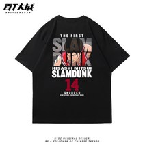 슬램 덩크 티셔츠 연명 반팔 사쿠라기 플라워 로드 루카와 메이플 미츠이 쇼우 루즈 농구 티셔츠 저지