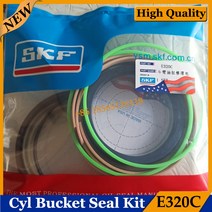 유압실린더 유압잭 247-9001 캐터 CAT320C 굴삭기 부품용 E320C 버킷 실린더 씰 유압 오일 수리 키트 2479001, 1.China Made