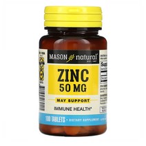 마손 네추럴 아연 50mg 100정
