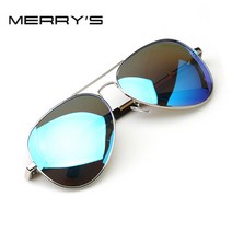 MERRYS 남성 빅사이즈 항공보잉 선글라스 편광 미러 + 가죽케이스 + 소프트케이스 + 렌즈클리너 + 패키지 박스