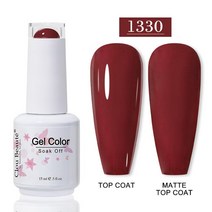 네일파츠 네일팁 네일드릴 Clou Beaute-젤 네일 폴리쉬 카멜 브라운 컬러 시리즈 베르니스 반영구 아트 바, 한개옵션1, 06 1330