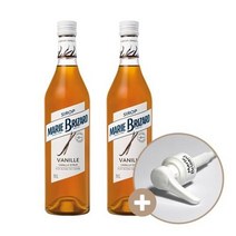 마리브리자드 바닐라시럽 700ml 2개(전용펌프 1개 증정), 2세트