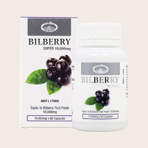 네이처스탑 호주 빌베리 추출물 10000 mg 성인 어린이 겸용, 60캡슐 30일분-5개 (42250원 할인)무료배송