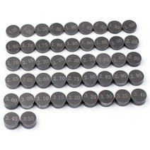오토바이 부품 9.48mm 오토바이 엔진 부품 조정 가능 밸브 가스켓 패드 심 완료 키트 캠 5 개 혼다 스즈키, 09 valve shim 3.2to3.4