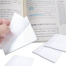[두두엠] 반투명 포스트잇(3sizes), 대형(75mmx175mm)
