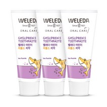 벨레다 아동용 저불소 치약, 60g, 3개