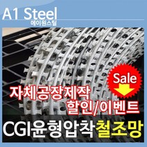 CGI윤형압착철조망 철조망 울타리 경계망 가시철조망 담장철조망 방범철조망, 1개