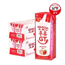 남양 [남양] 맛있는우유GT 딸기 180ml 48팩