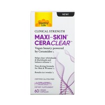 컨츄리라이프 맥시스킨 세라클리어 곤약 추출물 50mg 세라마이드 60베지캡슐, 1개, 60캡슐
