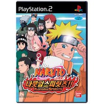 플레이스테이션 PS2 나루토 나뭇잎스피리츠중고게임시디, 나루토 나뭇잎스피리츠설명서만없는