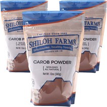 실로팜 캐롭 파우더, 340g, 3개