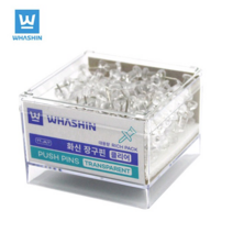 화신 리치 투명장구핀 대용량 장구모양 압정 압핀