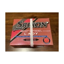 스릭슨 Soft Feel Lady Passion 핑크 2-piece 골프공 Dozen In 오리지널 Box