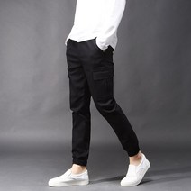 후앙스 데일리 면워싱 스판 카고 조거팬츠 ABCP-6257