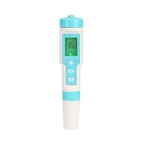 Simlug 수질검사기 디지털 화면표시 7 in 1 다기능 펜형 빠른 정확한 계산 염도 PH TDS ECORP 테스터 IP67 방수 분리형 프로브