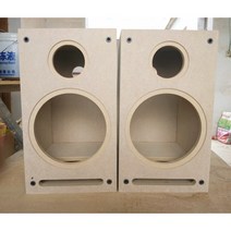 8인치+4인치 양방향 멀티웨이 DIY 스피커 인클로저