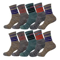 양말조아 국산 남자 여자 바닥이 도톰하고 세련된 스포츠 등산 안전화 작업용 멀티플양말 중목 장목-10족, 남자중목