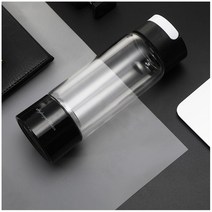 알카리 이온수기 수소발생기 알칼리 휴대용 물병 활성산소 제거 380ML SPE/PEM 높은 수소 풍부한 물 생성기 흡수 Ionizer 병 호흡 H2 가스 자기 청소 모드 흡입 기, 2.Black