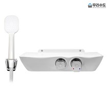 우리수도 보니스 553 선반형 샤워기 수도꼭지 수전, 1개