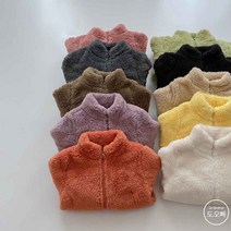 도오빠 아동 후리스 집업점퍼 털 겨울 아우터 키즈 어린이