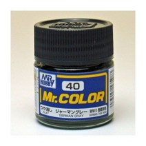 군제 락카 도료 C040 저먼 그레이 무광 10ml