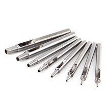 정품 타공펀치 벨트구멍뚫기 타공 가죽 가방끈 구멍 펀치 펀칭 0.8mm-6mm 시계줄 구멍 뚫기, 1mm