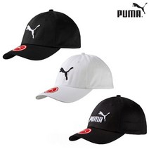 푸마 [푸마] 클래식 공용 모자 에센셜 캡/ESS Cap 3종 택1, 01(블랙)/ONE(Adult)