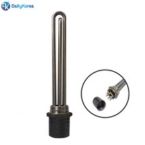 한빛 서스 후렌지 투입히터 3KW 240mm 220V 현장 캠핑