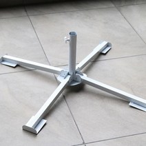 휴몬트 삼각 접이식 파라솔 받침대, 1개, 화이트