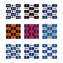 MLB 골프 필드용 체크 패턴 핸드 타월, 시애틀 매리너스
