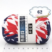 자이언트얀 뜨개질 1pc 100g 두꺼운 헝겊 원사 손 부드러운 원사 가방 카펫 diy 손으로 재료, 1pc 62